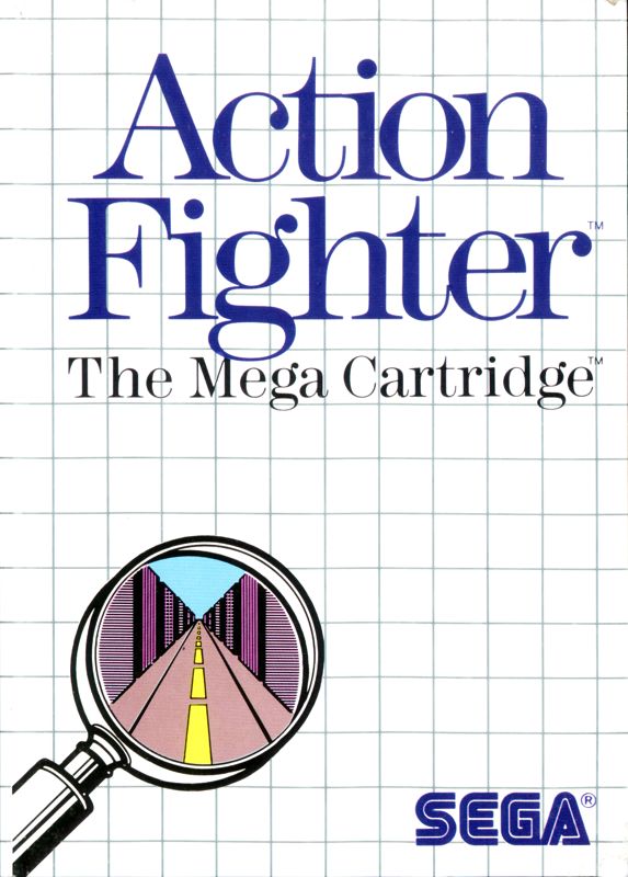 Action Fighter box art for Sega Master System